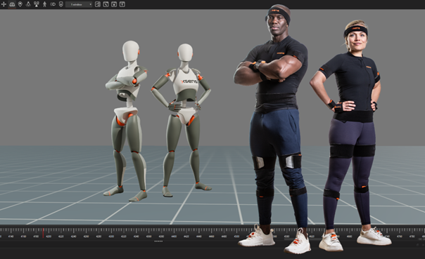 Système de capture de mouvement inertiel Xsens Awinda