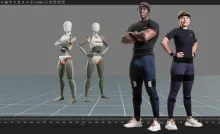 Système de capture de mouvement inertiel Xsens Awinda